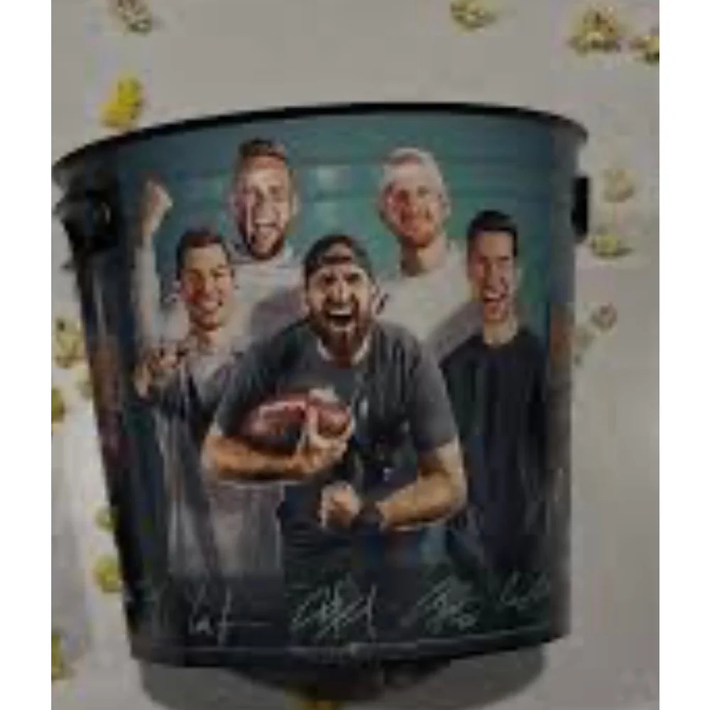 Dude Perfect The Hero Tour Popcorn Bucket NEW